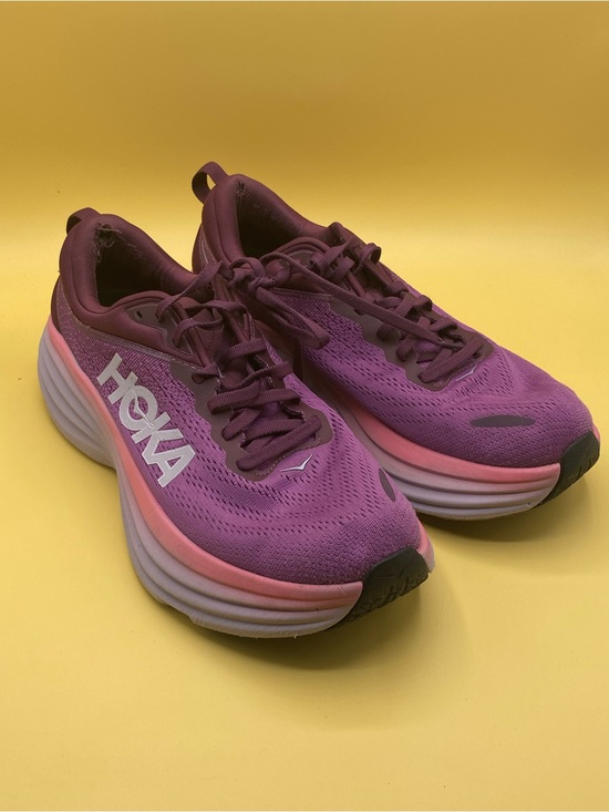 Hoka Shoes - Hoka One One Bondi 8 Beautyberry Grape Wine